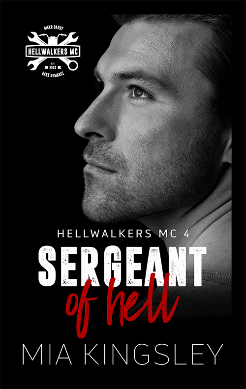 Ein Mann im Profil auf dem Cover zum Bestseller Sergeant Of Hell